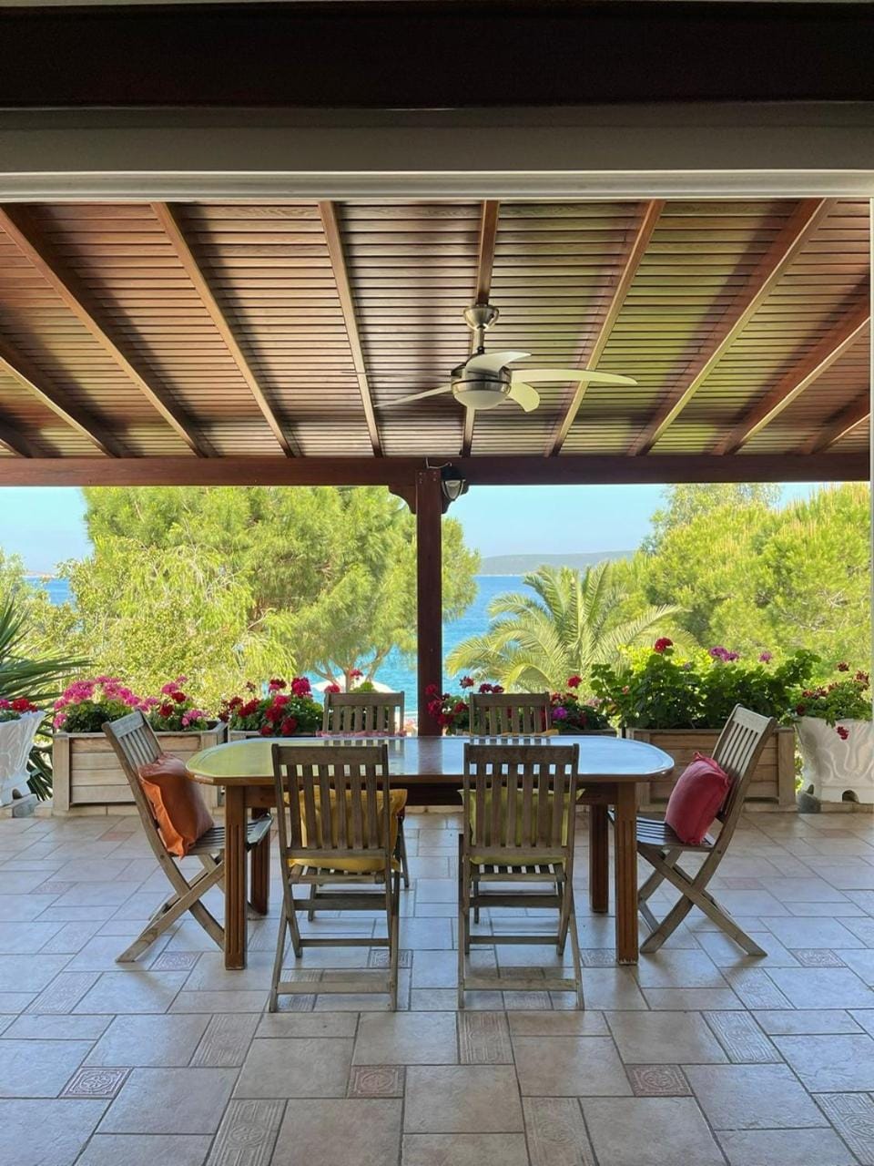 Balcony/Terrace, Garden view, Sea view