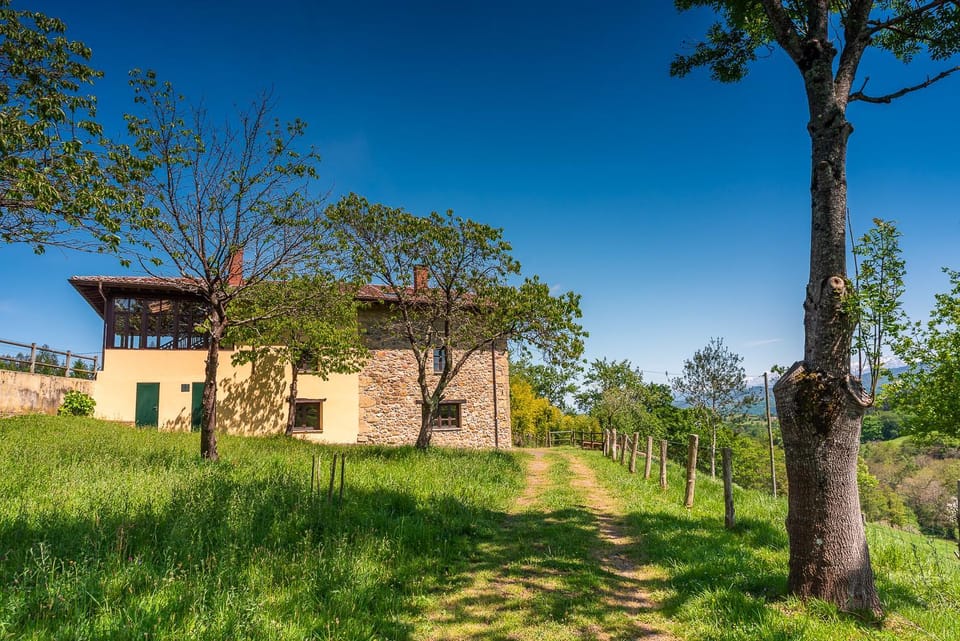 Property building, Natural landscape, Garden, Garden view