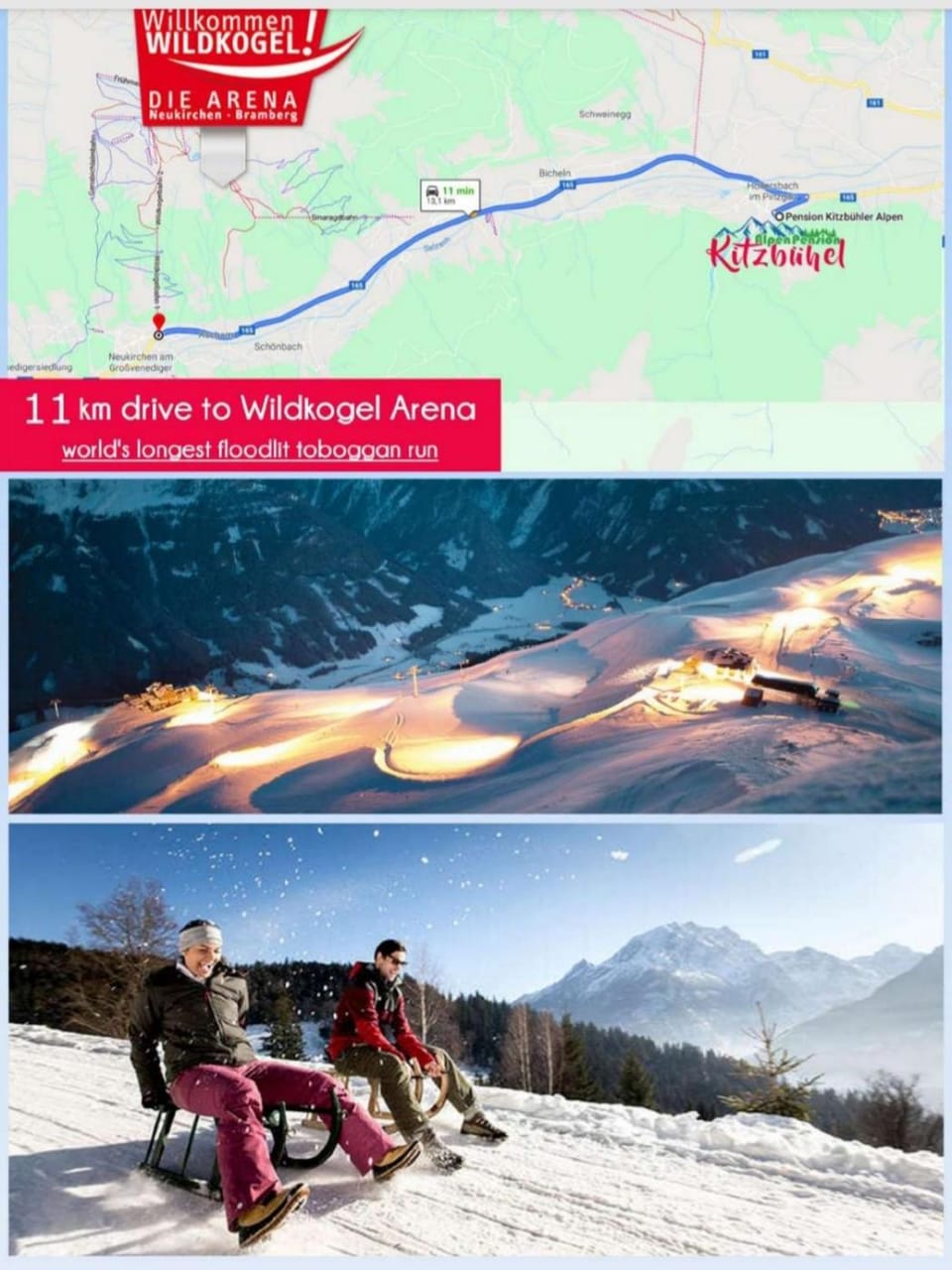 Winter, Skiing