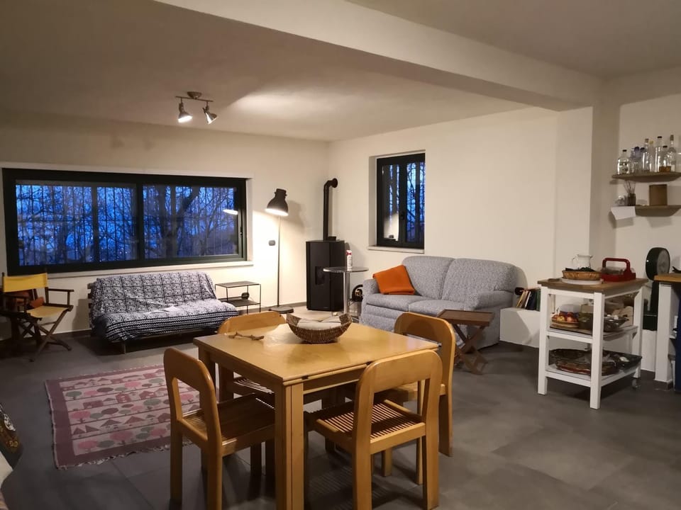 Living room, Photo of the whole room, Dining area
