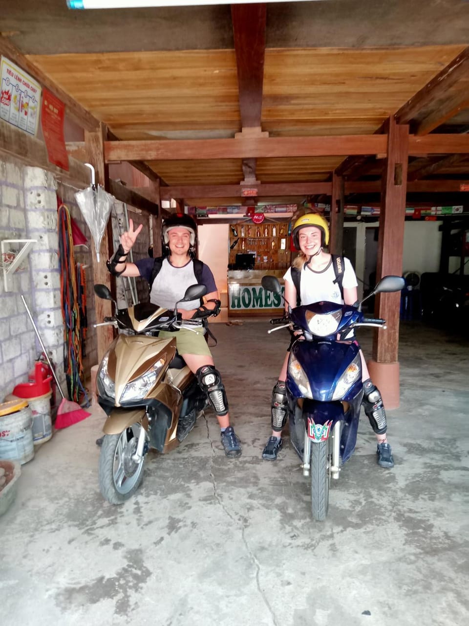 Linh Homestay and motorbikes rent Chalet in Vietnam