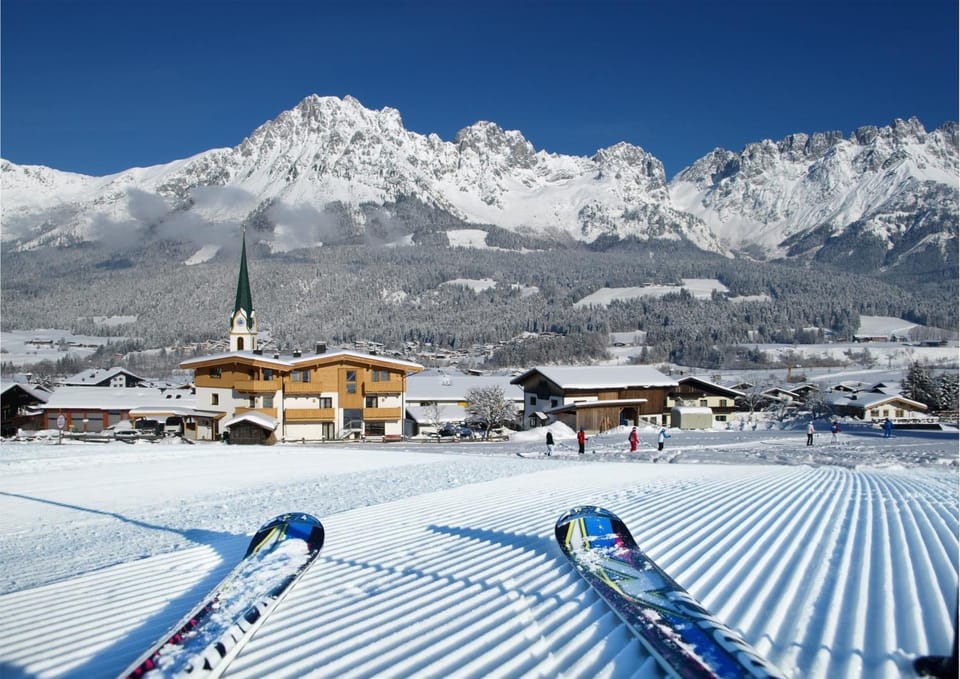 Day, Winter, Skiing, Skiing