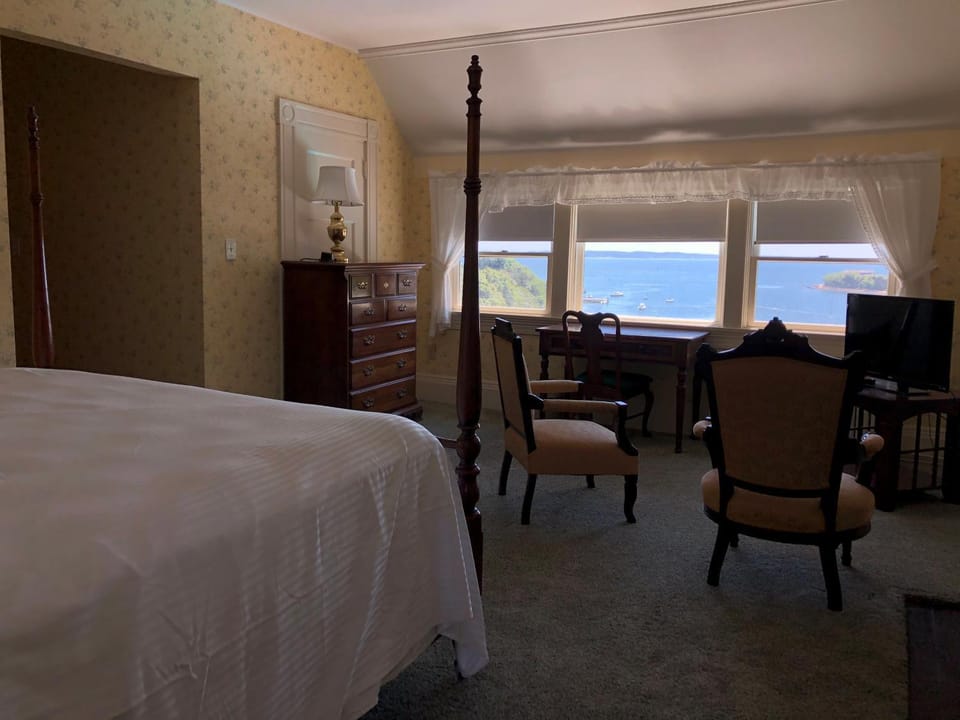 Bedroom, Sea view