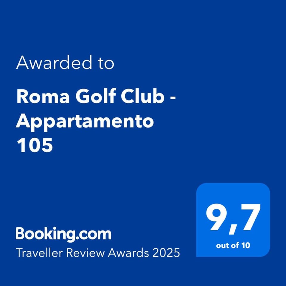 Roma Golf Club - Appartamento 105 Apartment in Rome