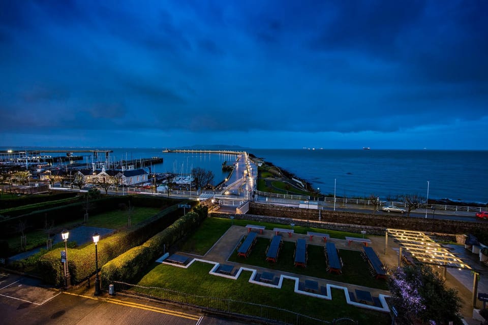 Night, Natural landscape, View (from property/room), Sea view