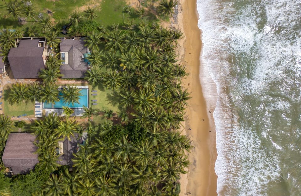 Day, Bird's eye view, Beach, On site