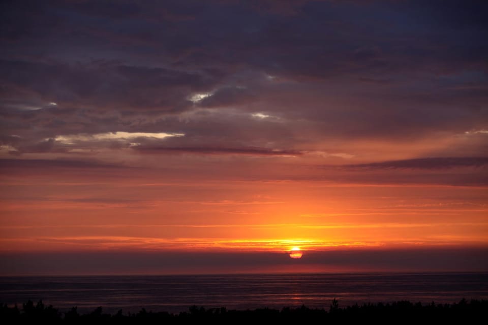 Sea view, Sunset