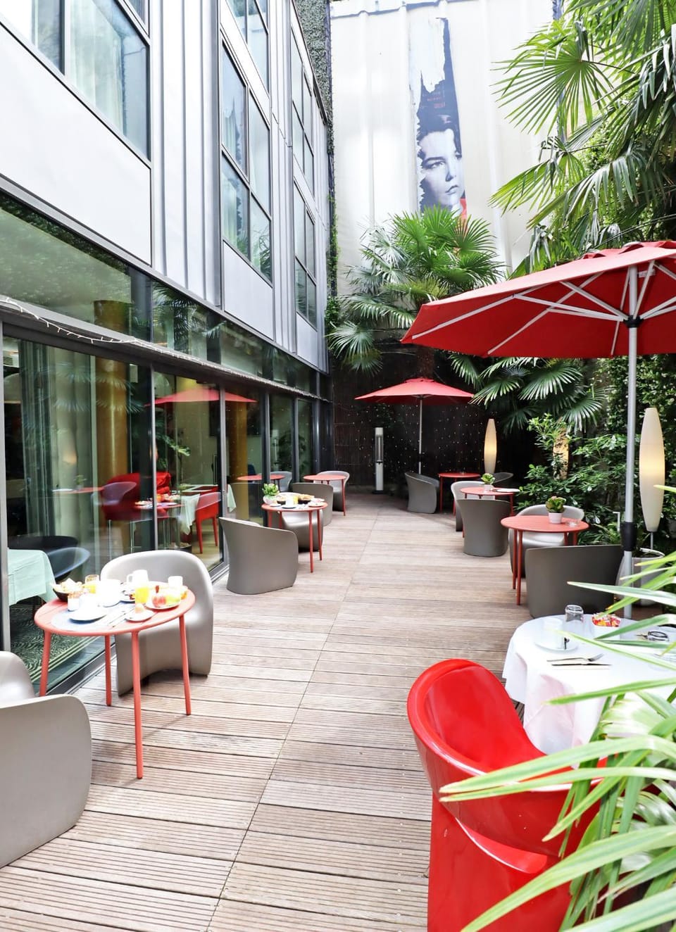 Patio, Garden, Breakfast