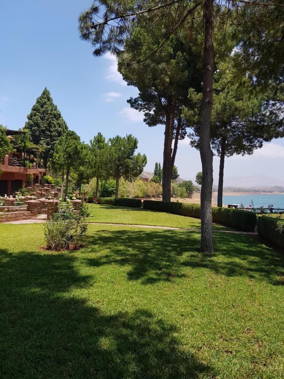 Garden view, Lake view
