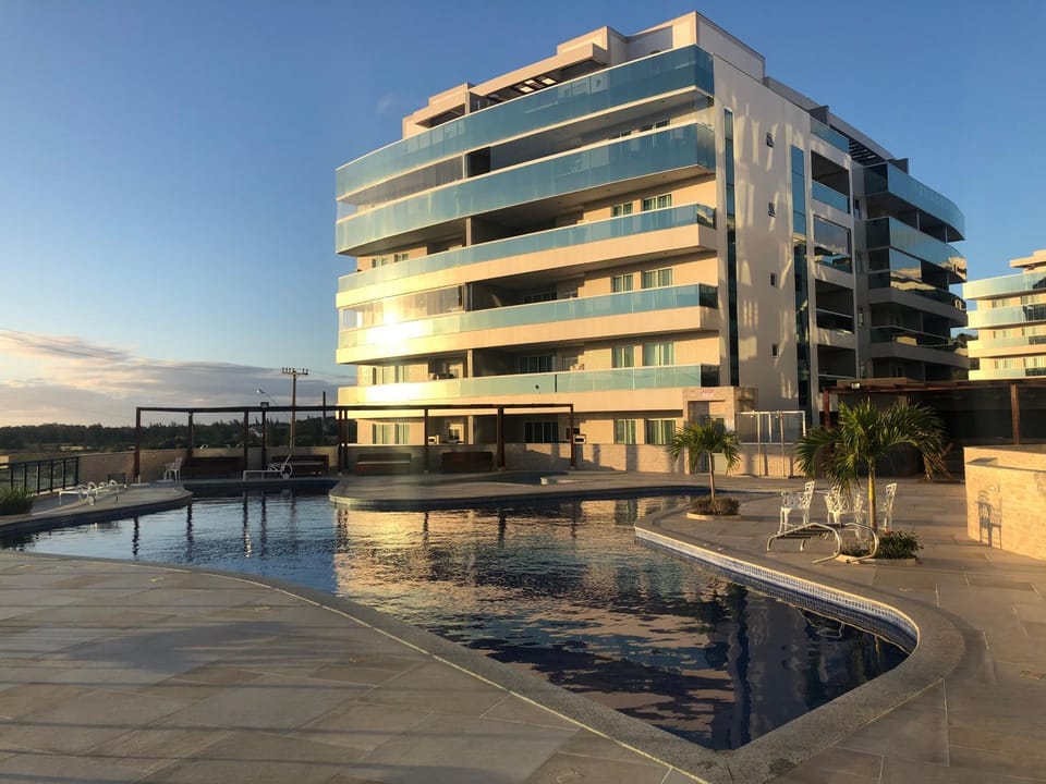 Property building, Pool view