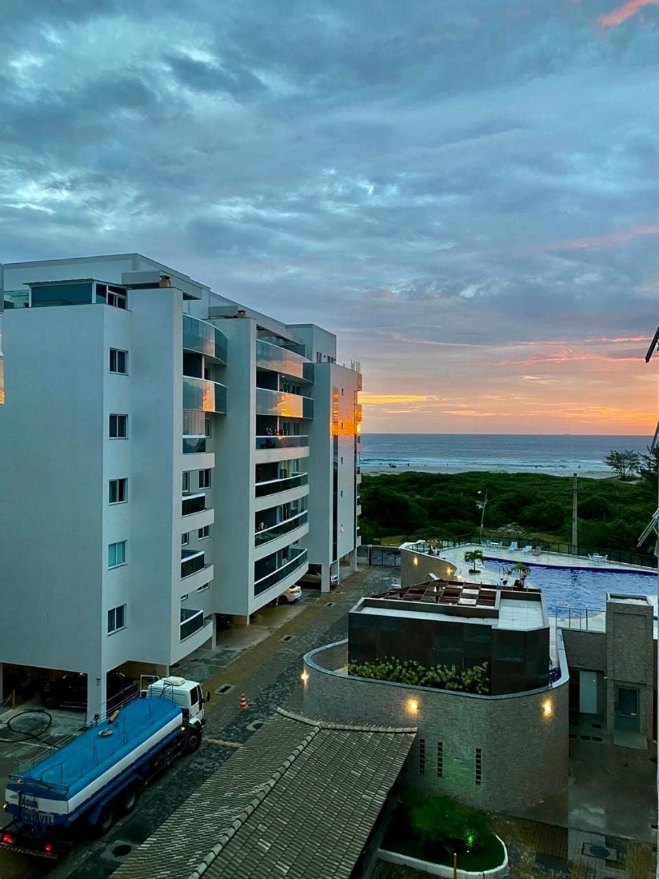 Sea view, Sunset