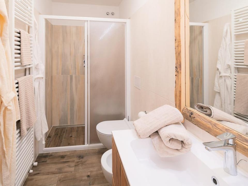 Shower, Bathroom, towels
