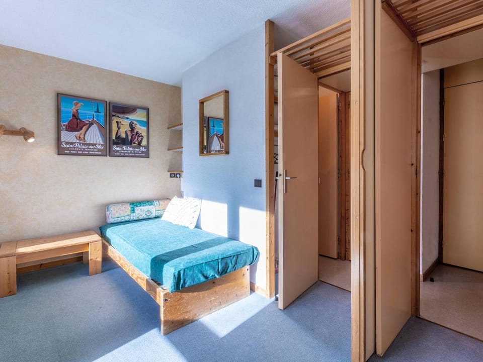 Studio divisible 27m², 4 lits simples, balcon, skis aux pieds, proche commerces, Laitelet, Méribel - FR-1-355-16 Apartment in Les Allues