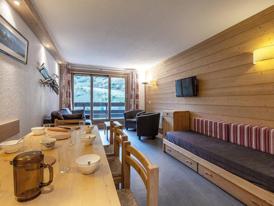 Appartement cosy aux pieds des pistes à Méribel Apartment in Les Allues