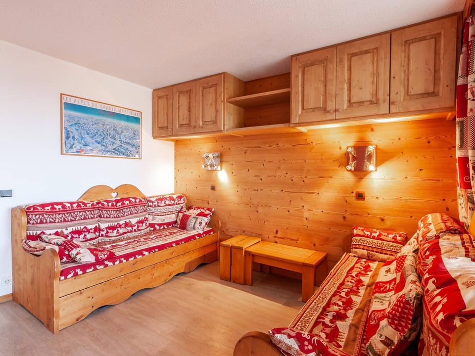 Charmant 2 pièces avec terrasse et cuisine neuve au cœur de Méribel, accès direct aux pistes - FR-1-355-144 Apartment in Les Allues