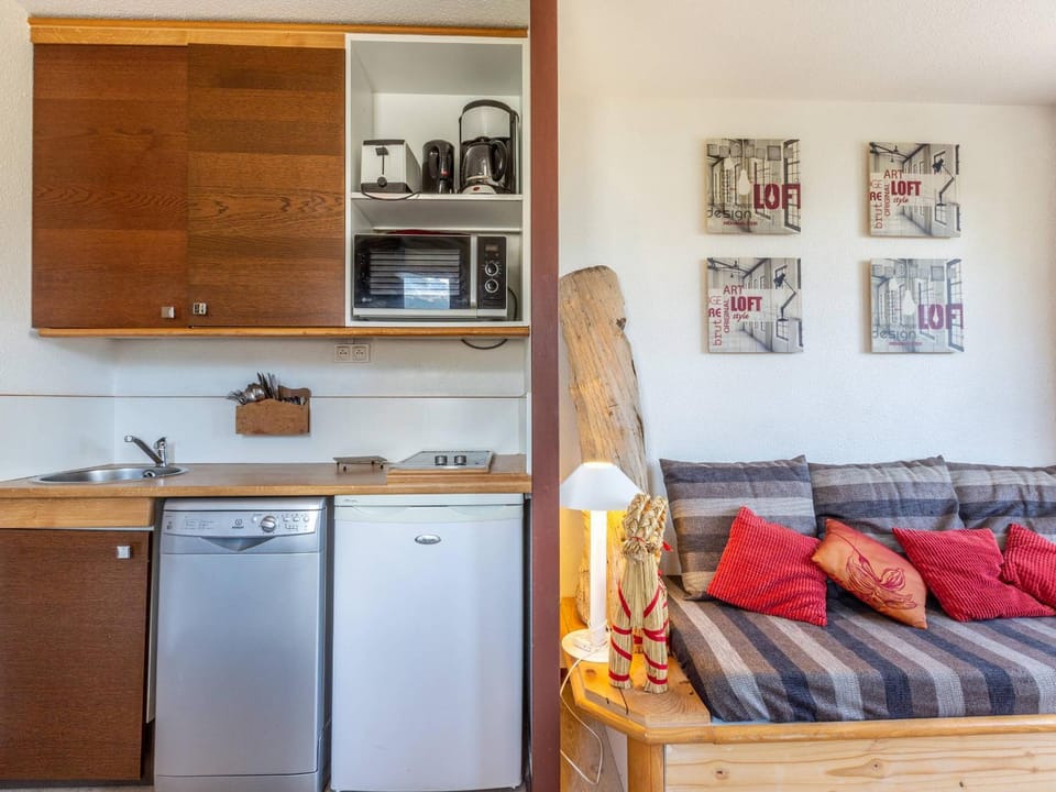 Studio cosy pour 4 pers. avec balcon, proche pistes - FR-1-353-36 Apartment in Landry