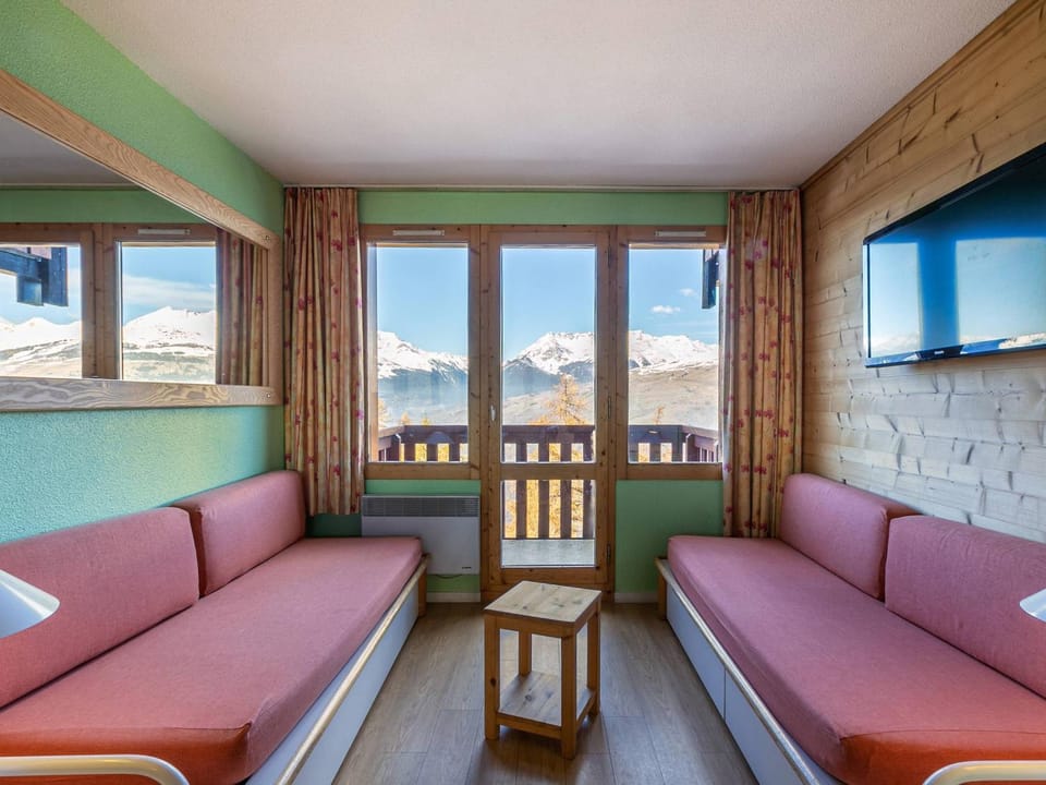 Studio cosy à La Plagne, proche pistes - animaux admis - FR-1-353-50 Apartment in Landry