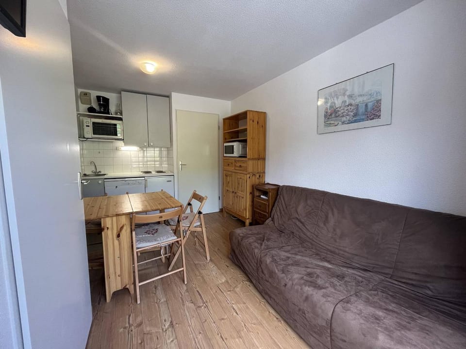 Appartement chaleureux 4 pers. à Plagne Soleil - FR-1-351-14 Apartment in Mâcot-la-Plagne