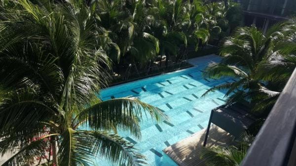 Natural landscape, Pool view, Swimming pool