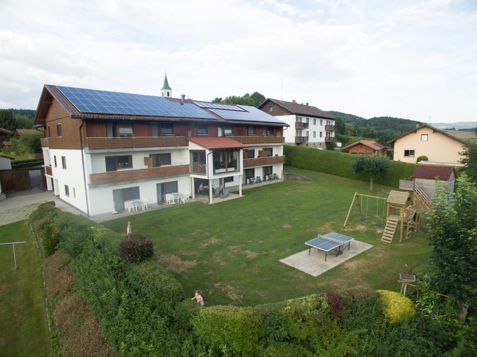Bird's eye view, Garden