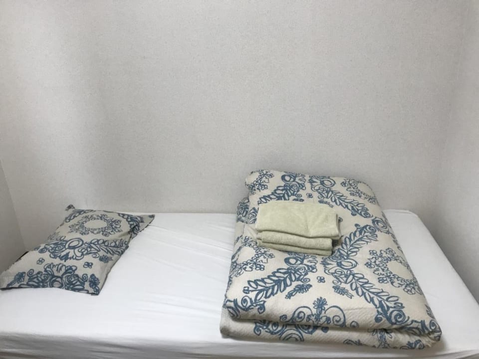 Bed, Photo of the whole room, towels
