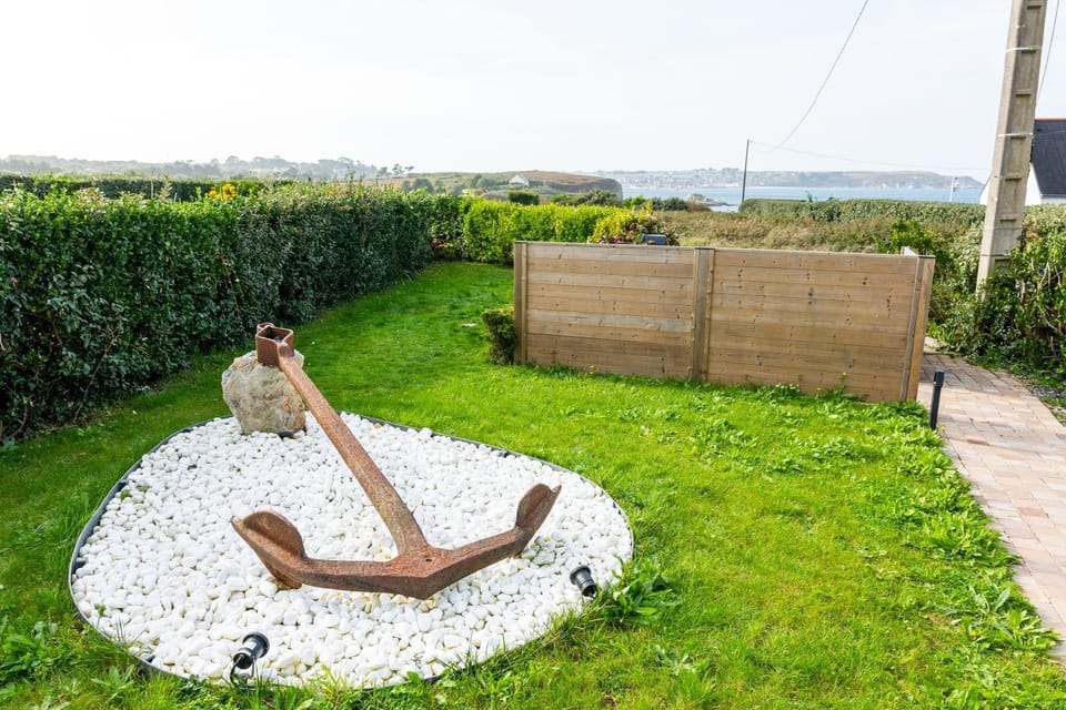 Natural landscape, Garden, Sea view