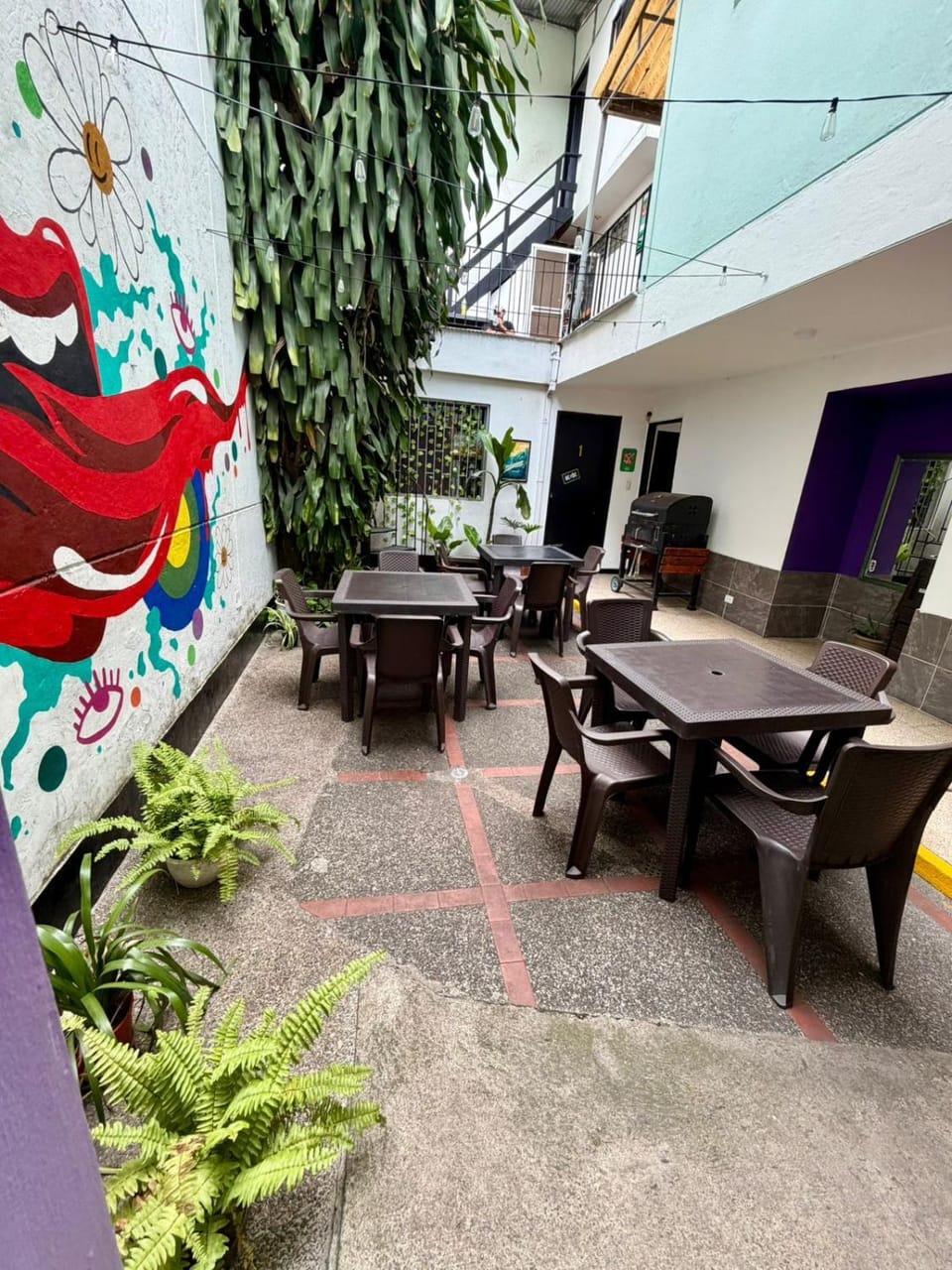 Patio, Inner courtyard view
