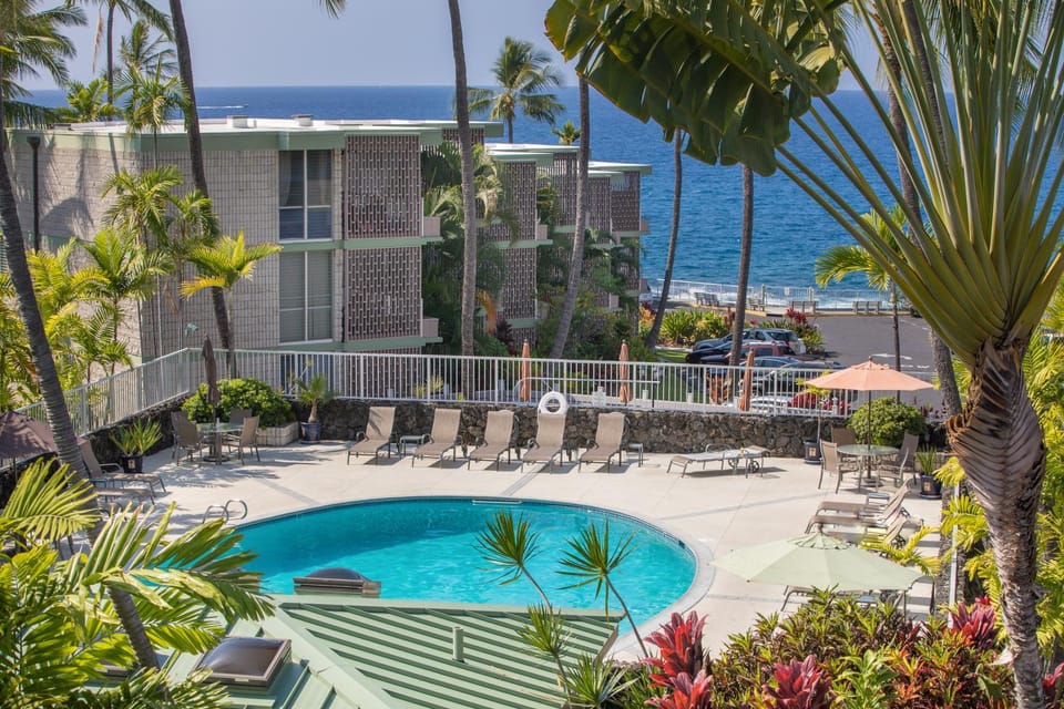 Pool view, Sea view, Swimming pool