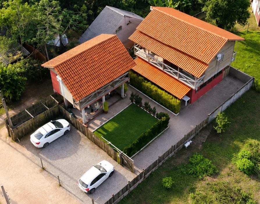 Property building, Bird's eye view, Parking