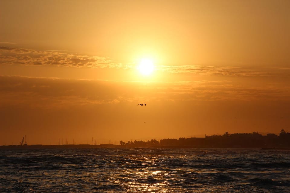 Beach, Autumn, On site, Sea view, Sunset