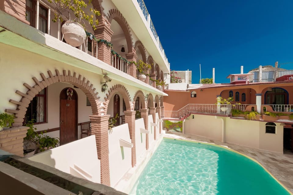 Property building, Day, Pool view, Swimming pool