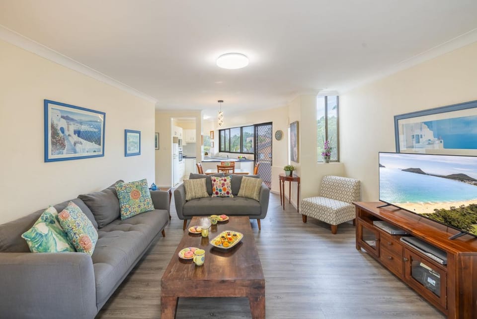 Mistral Court 13 walk across to Little Beach Apartment in Nelson Bay