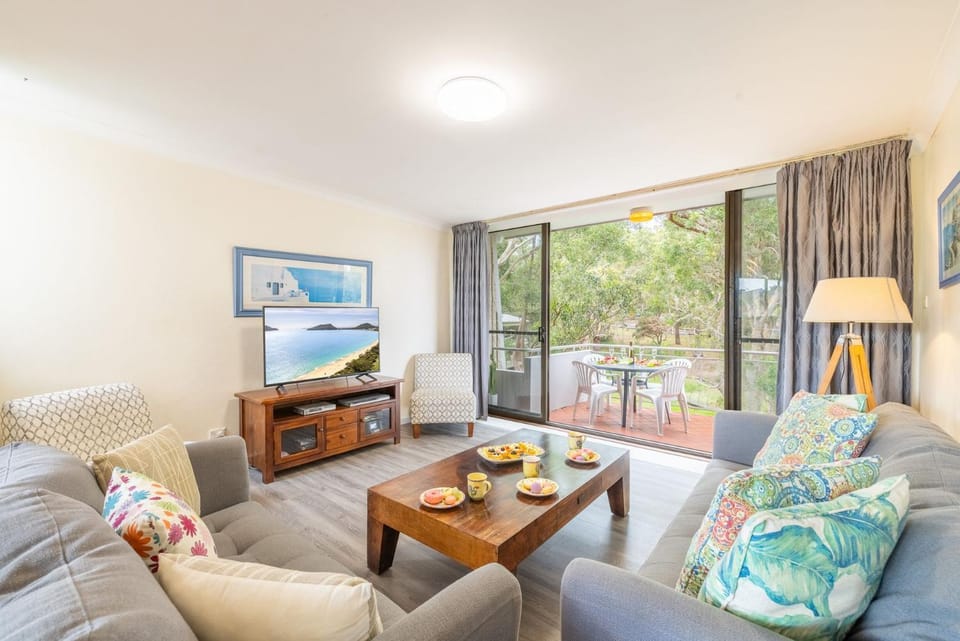 Mistral Court 13 walk across to Little Beach Apartment in Nelson Bay