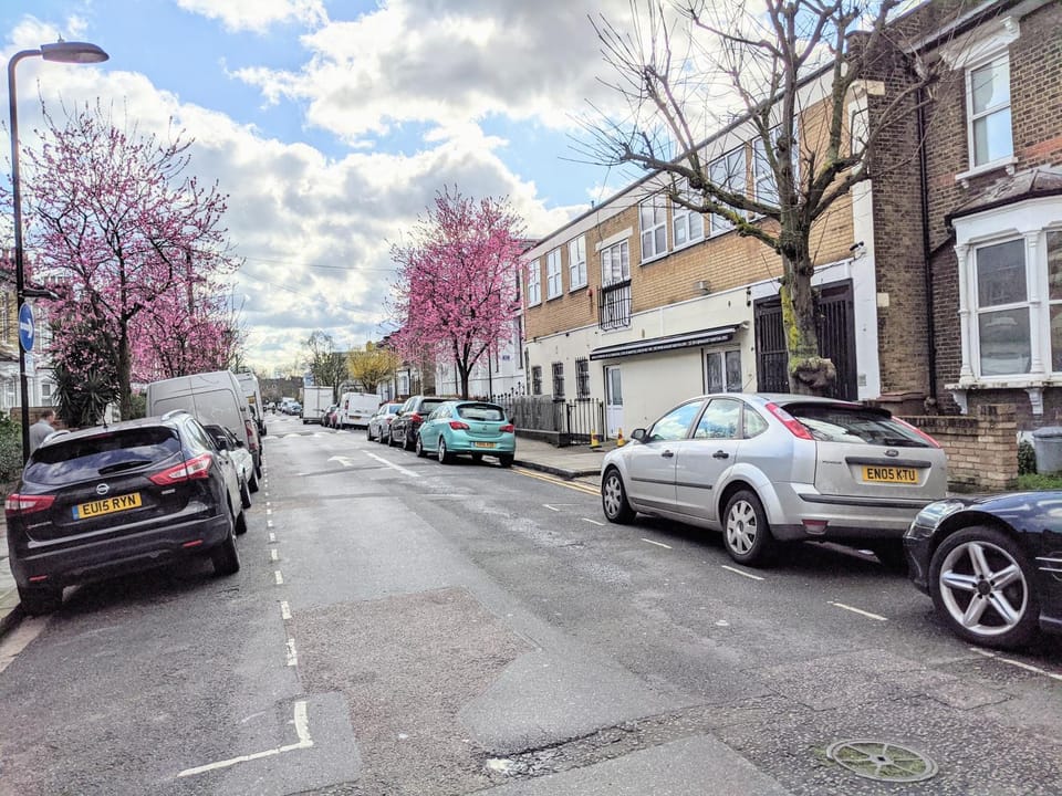 Day, Neighbourhood, Street view, Location, Parking