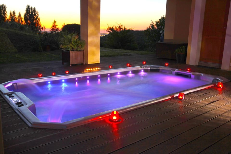 Hot Tub, Balcony/Terrace, Spa and wellness centre/facilities, Area and facilities