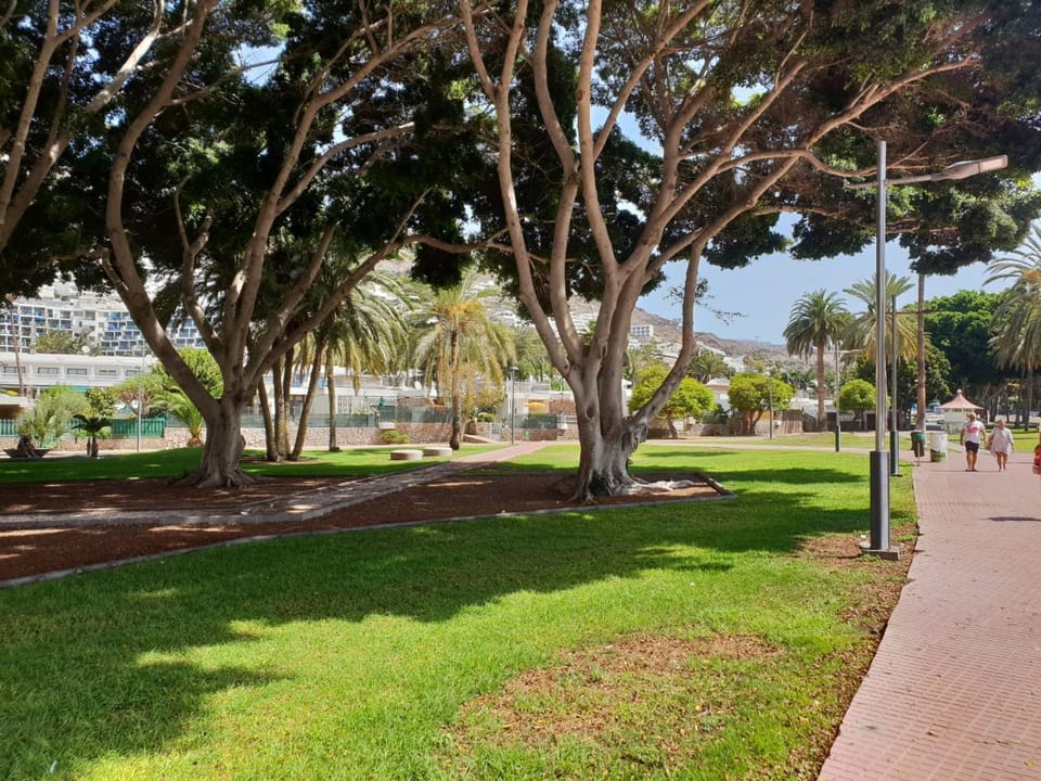 Bungalows Bahamas beside the park and 300m to the beach Apartment in Puerto Rico de Gran Canaria