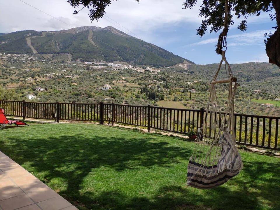 Natural landscape, Garden, Mountain view