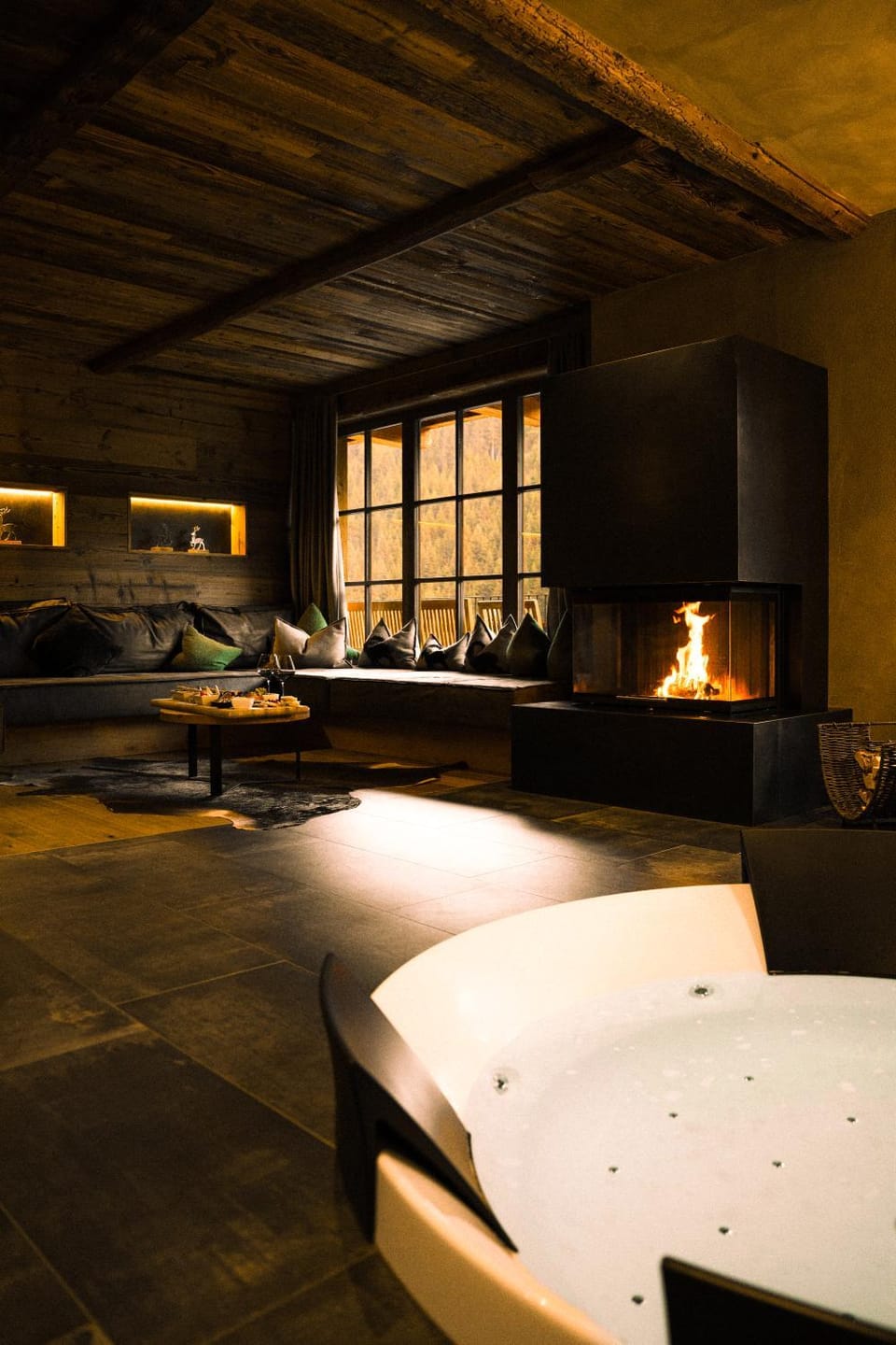 Living room, Spa and wellness centre/facilities