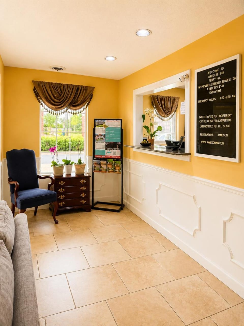 Lobby or reception