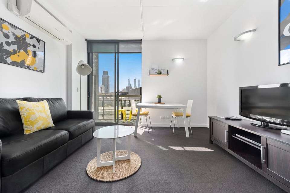 Living room, City view