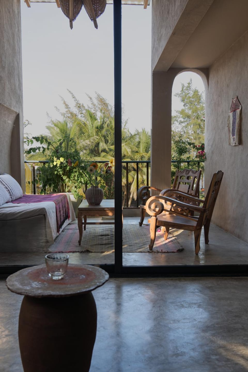 Patio, View (from property/room), Balcony/Terrace, Seating area, Garden view, Sea view
