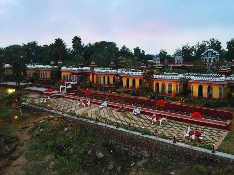 Bird's eye view, Balcony/Terrace, River view, Meals