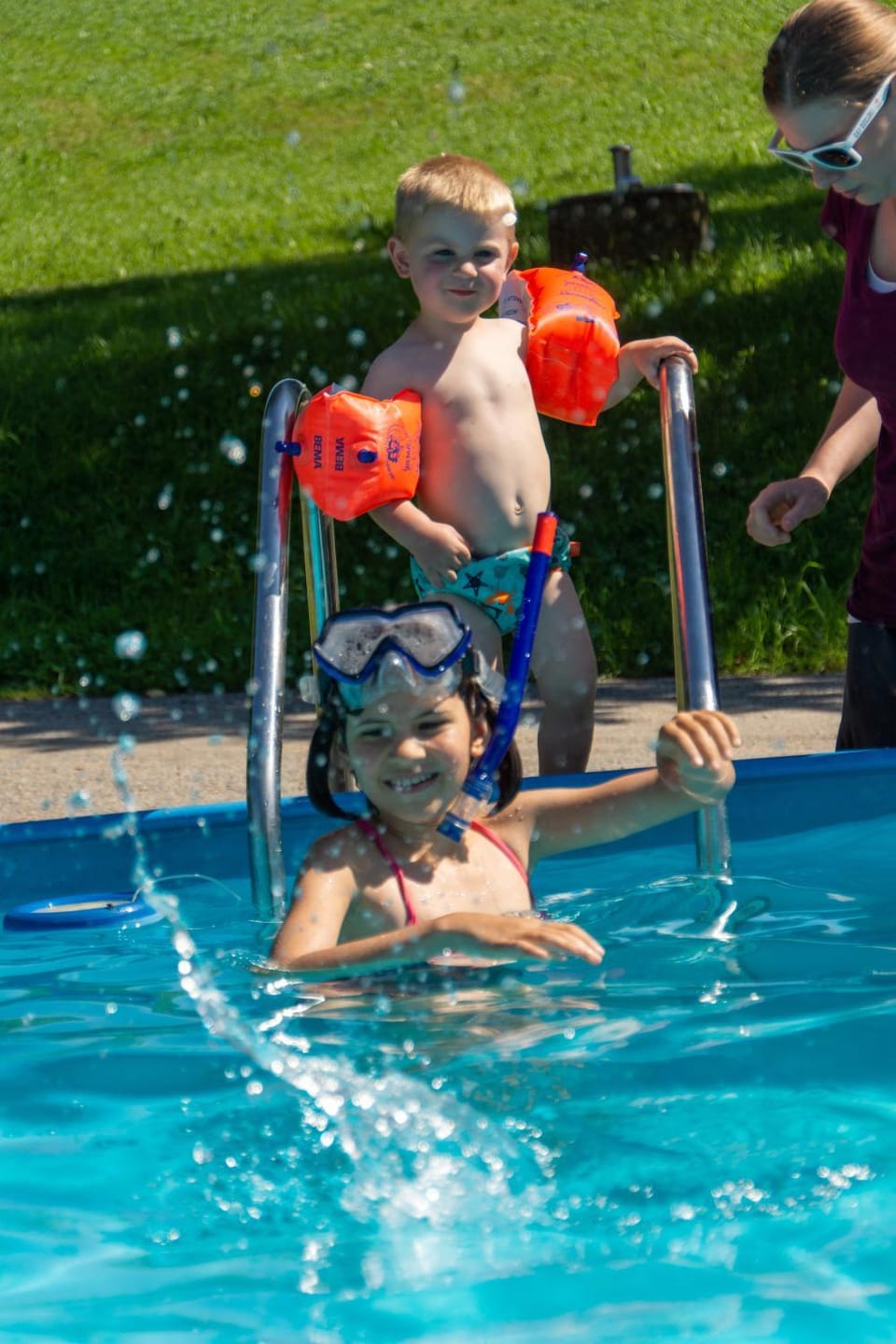 On site, Mountain view, Swimming pool