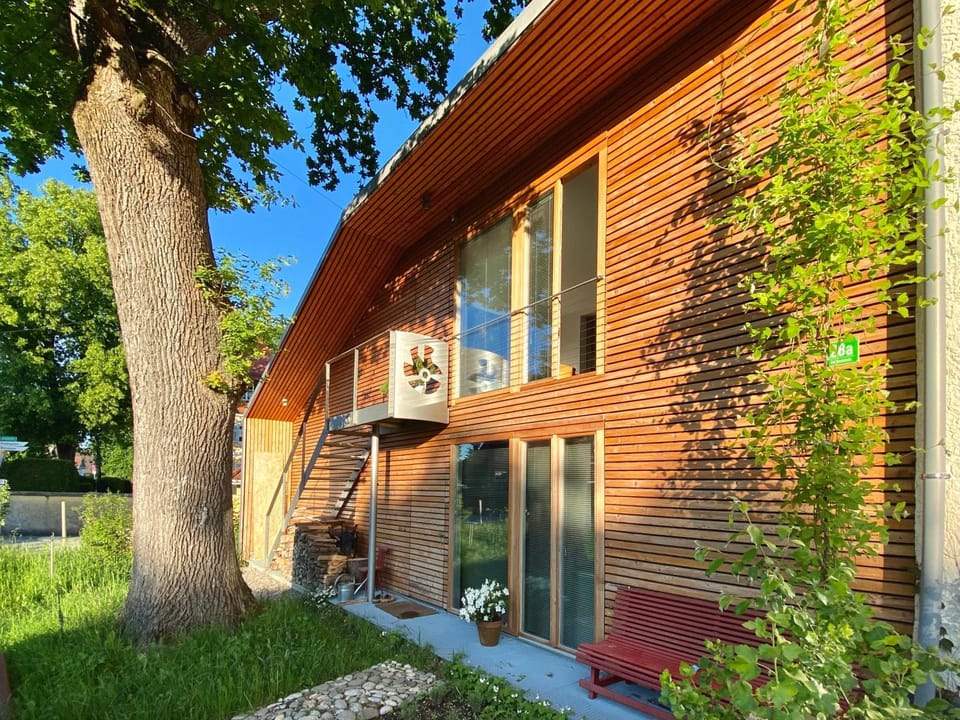 Property building, Spring, Day, Garden, Garden view