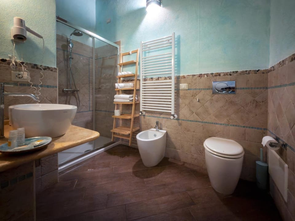 Shower, Toilet, Bathroom, bidet, towels