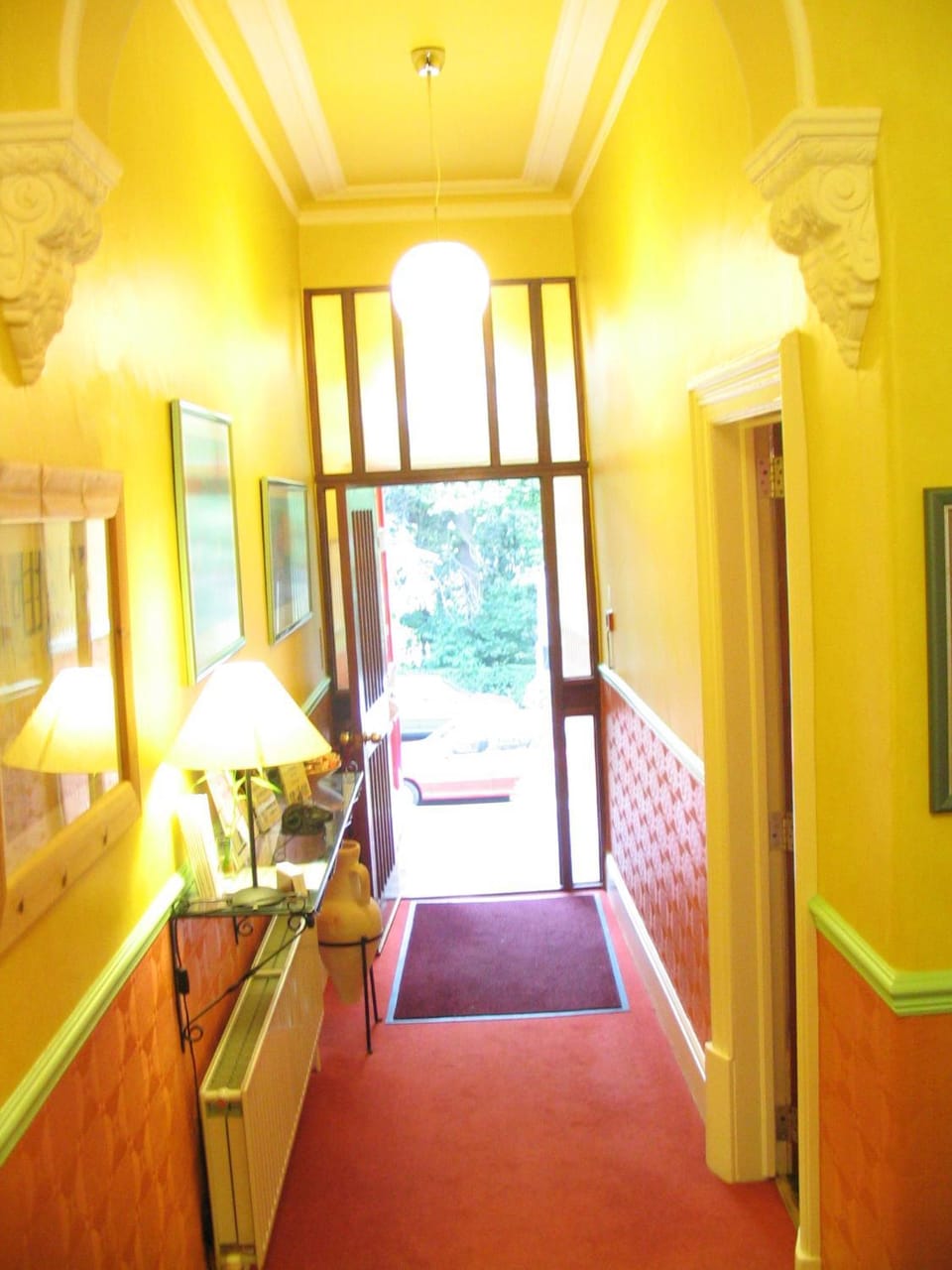 Lobby or reception, Decorative detail