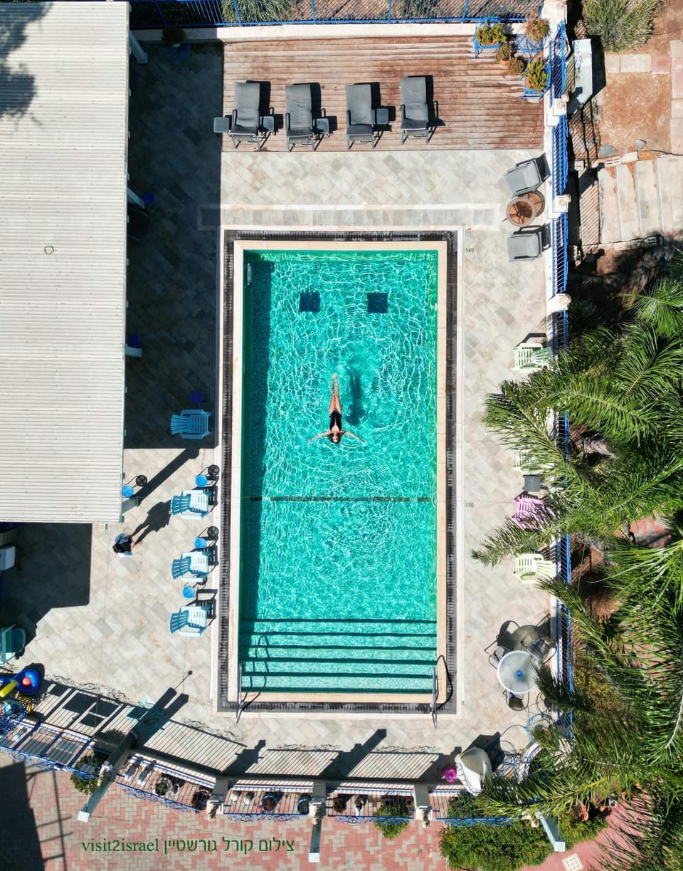 Bird's eye view, Swimming pool
