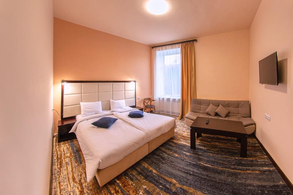 Communal lounge/ TV room, TV and multimedia, Seating area, Bedroom