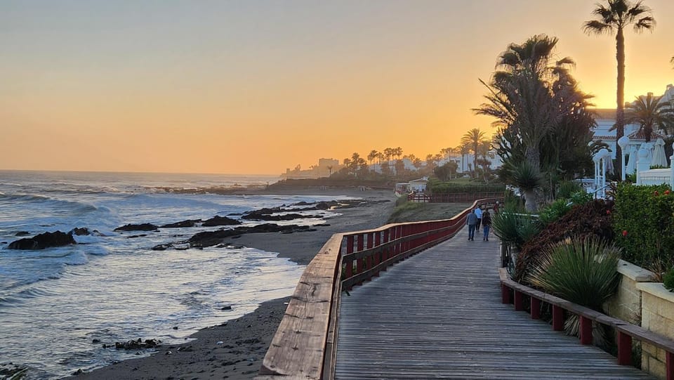 Sea view, Sunset