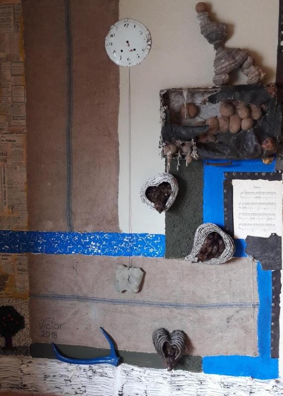 Decorative detail, Communal kitchen